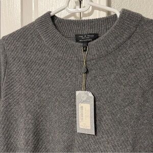 Rag & Bone Women's Gray Crewneck Sweater